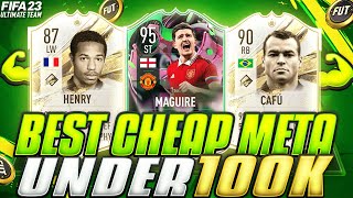 FIFA 23 | BEST CHEAP PLAYERS UNDER 100K COINS?? | BEST SWEATY META PLAYERS FUT CHAMPS | FUT 23