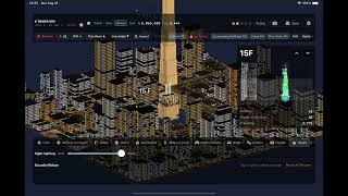 Yume Tower: building a 3D tower sim where you shape the facade yourself screenshot 1