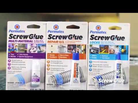 Permatex ScrewGlue™ Adhesive I How To Tighten Loose Screws & Bolts