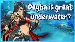 Deyha is kinda broken underwater (build in description)