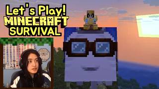 Chill Happy Ghast Rides & Nether Mining! | Lets Play Minecraft Survival