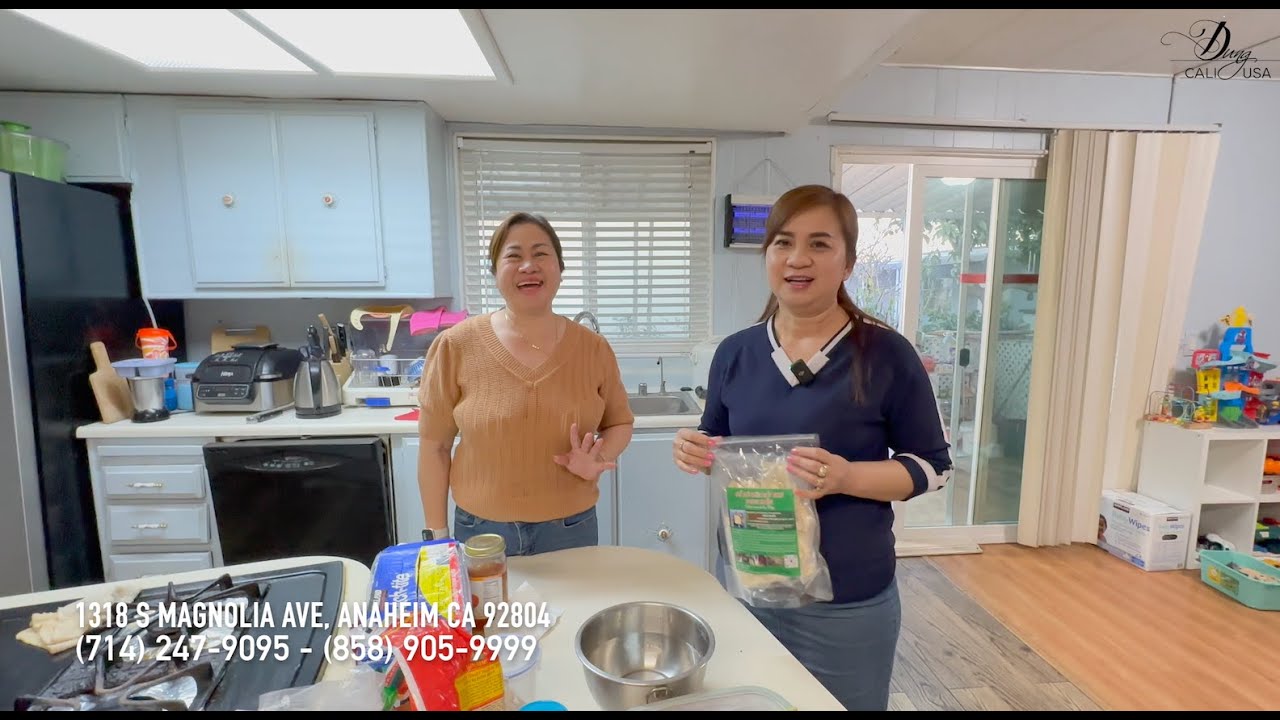 Vlog 336: GỎI CỦ HŨ DỪA TÔM THỊT TIỆC SINH NHẬT TẠI NHÀ 