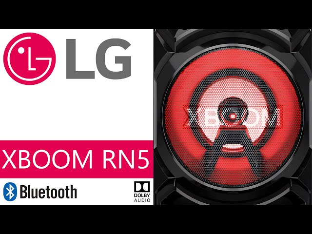 Review LG XBOOM RN5 - Nuevo Altavoz Bluetooth para Fiestas Super Potente 