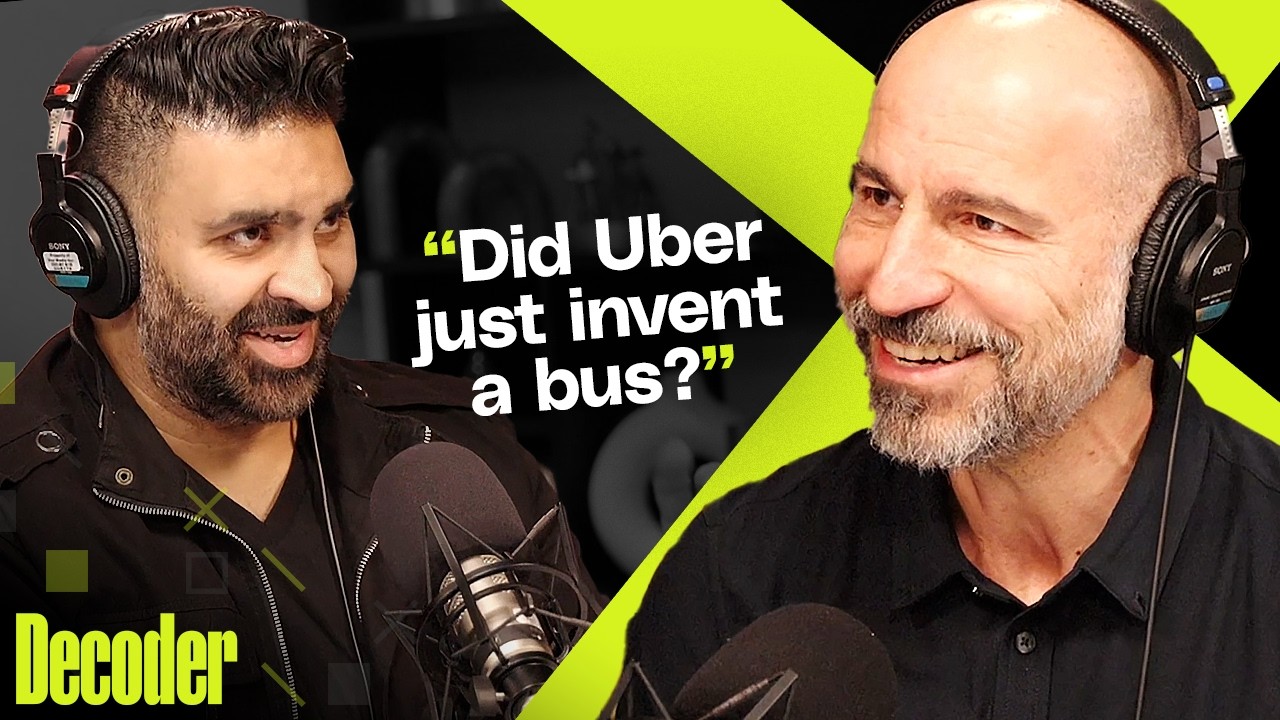 Why Uber's CEO is okay with reinventing the bus | Decoder