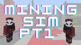 How to make Mining Sim Pt1 #hypixel