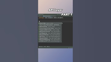 Spring Boot API-laag deel 1