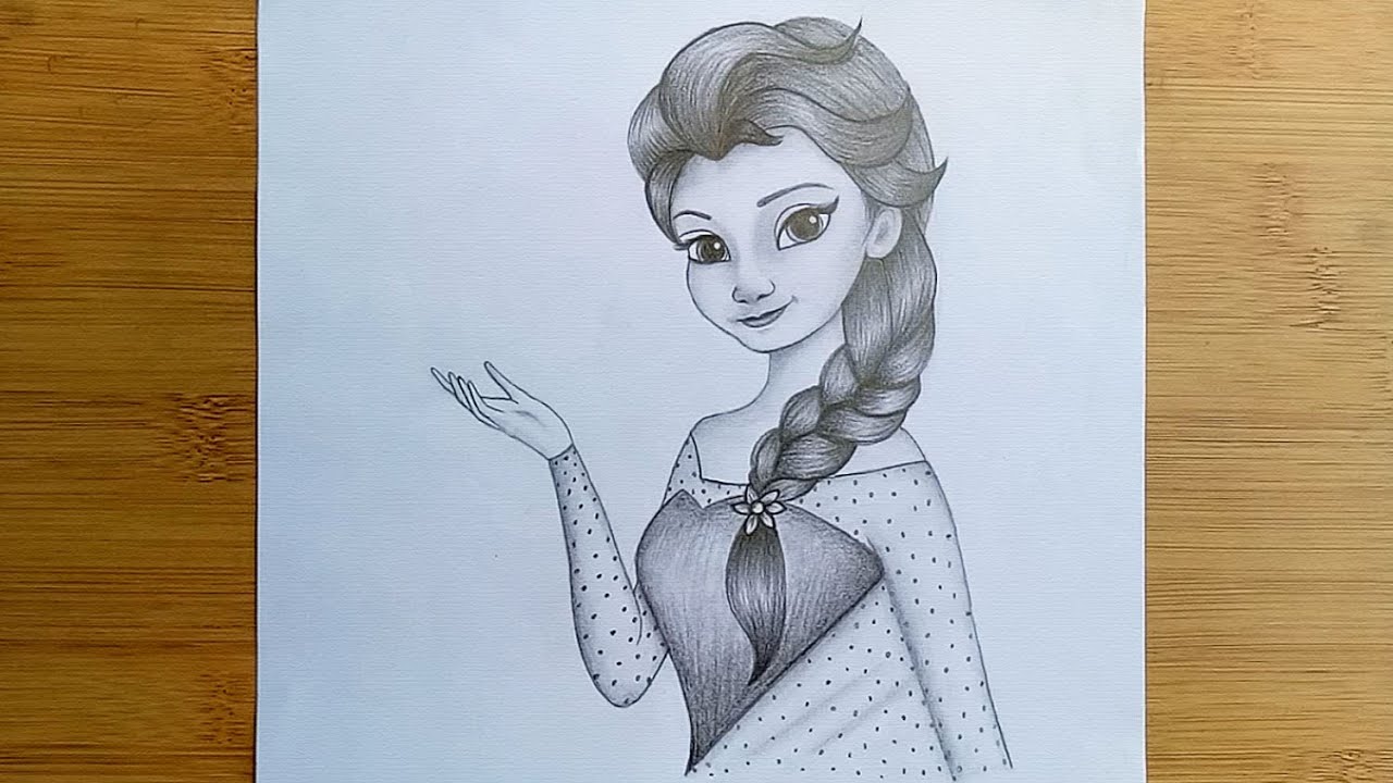 RH ART Academy  Pencil drawing my princess YouTube  Facebook