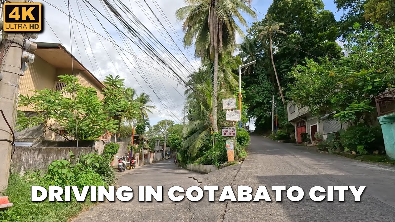 Afternoon Drive Via PC Hill | City Plaza to Rosary Heights X | Driving in Cotabato City