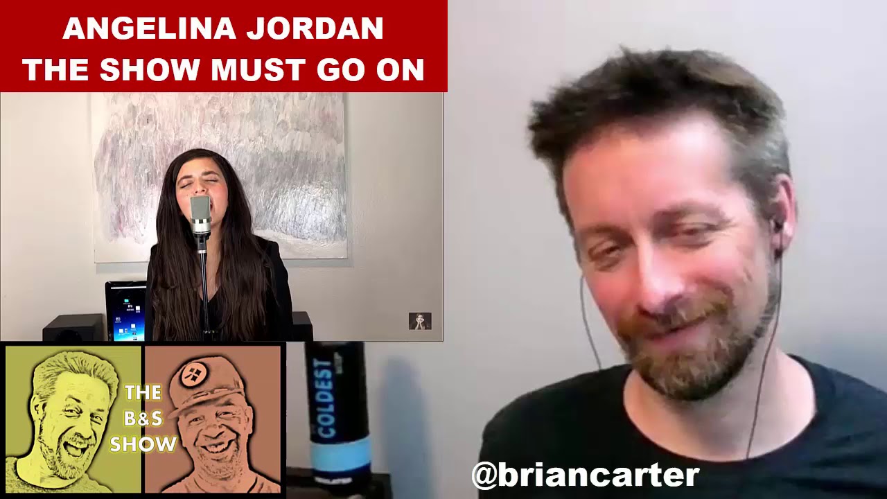 Angelina Jordan REACTION The Show Must Go On