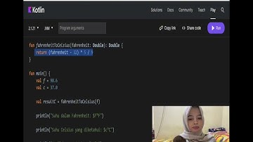 Konversi Suhu Menggunakan Kotlin