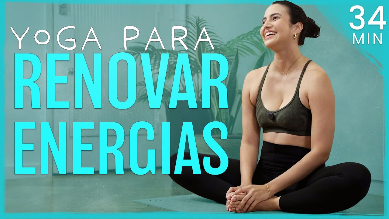 Yoga para ALIVIAR TENSÃO e RENOVAR ENERGIAS: Solta o corpo todo e acalma a mente