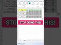 Create Checkbox Fast – Excel Shortcut Hack! | Insert Checkbox in 1 Click – Excel Magic! #exceltips