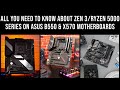 All You Need To Know About  Zen 3/Ryzen 5000 Series on ASUS B550 & X570 Motherboards