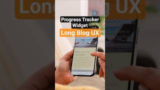 Progress Tracker Widget in Elementor Pro for Long Blog UX 🚀 | Wordpress UX Tips