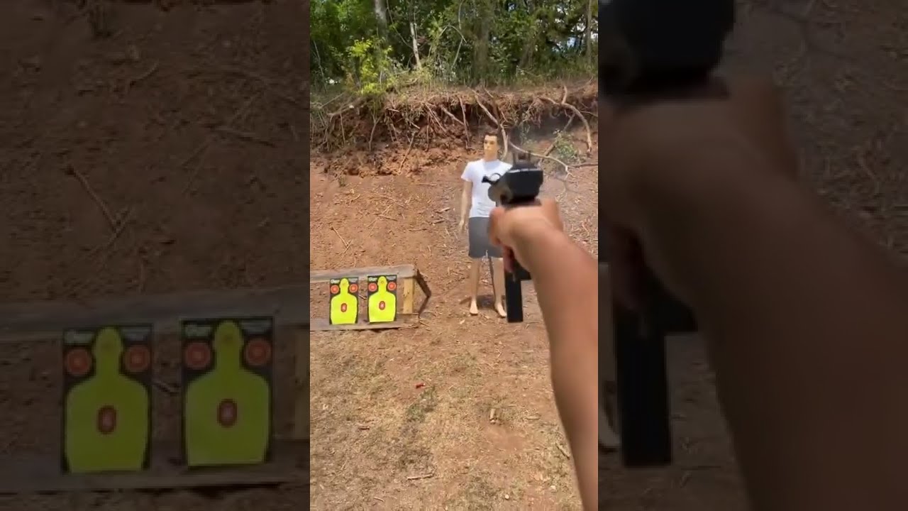 Tec 9 AP9 Guns Subscribe Shooting Pewpew Rapidfire Edc Viralshorts Tec9 Range Gunshot