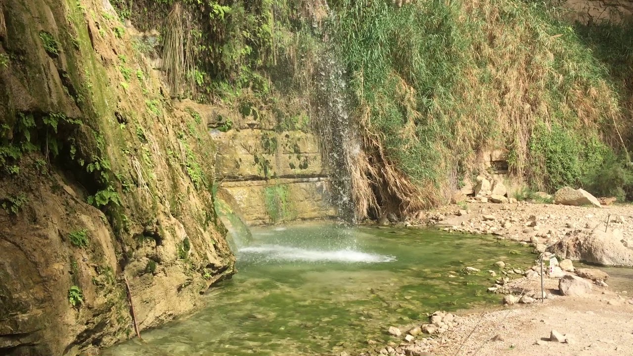 King David waterfalls, Ein Gedi Nature Reserve, Israel