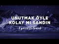 Semicenk - Unutmak Öyle Kolay Mı Sandın (Slowed   Reverb) [Sözleri/Lyrics]