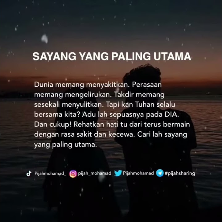 Sayang Yang Paling Utama - Pijah Mohamad