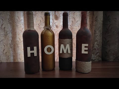 Video: Cum Să Decorați O Sticlă Cu Sfoară
