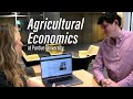 Agricultural economicsin purdue agriculture