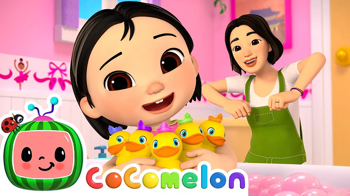 Five Little Ducks in the Bath Song! | CoComelon Nursery Rhymes & Kids Songs