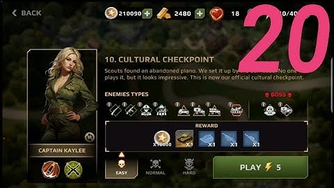 WWII Defence: RTS Army TD Game - Gameplay Walkthrough Part 20 ( Easy ) 