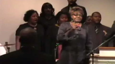 Madame Mary L. Haynie and MWC Choir
