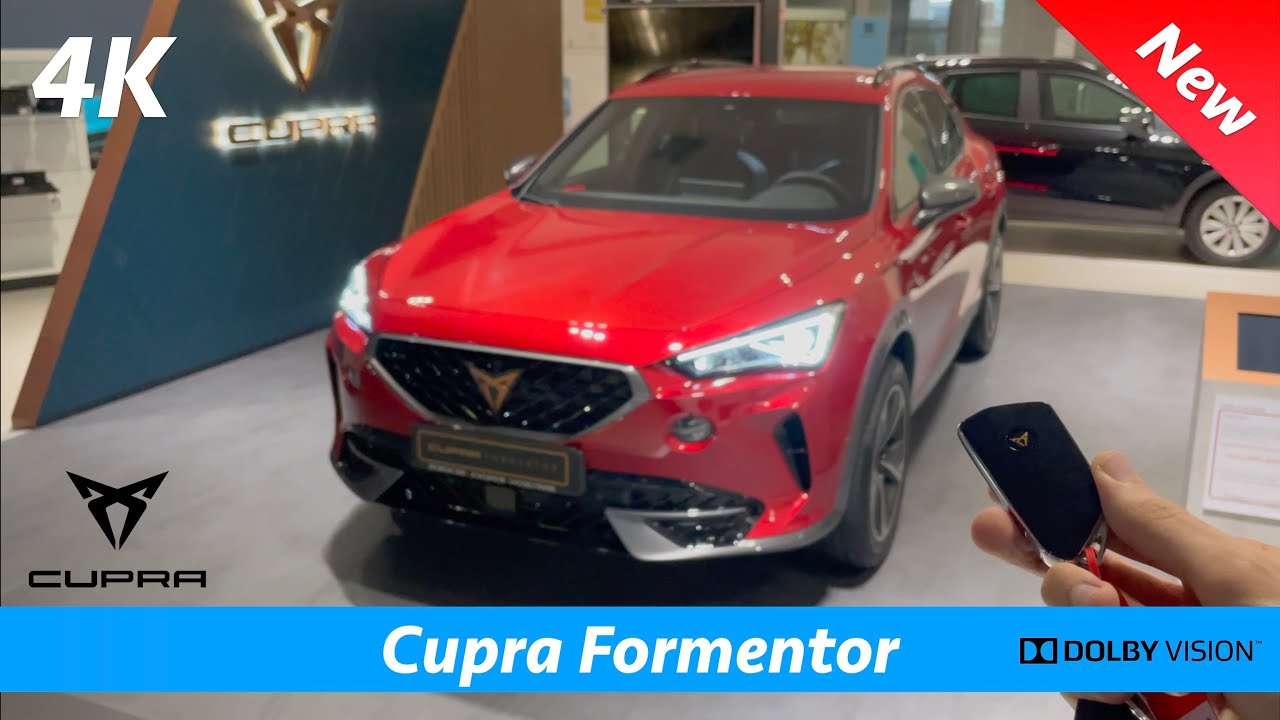 Cupra Formentor 21 First Look In 4k Exterior Interior Desire Red Metallic Crazy Led Bar Youtube