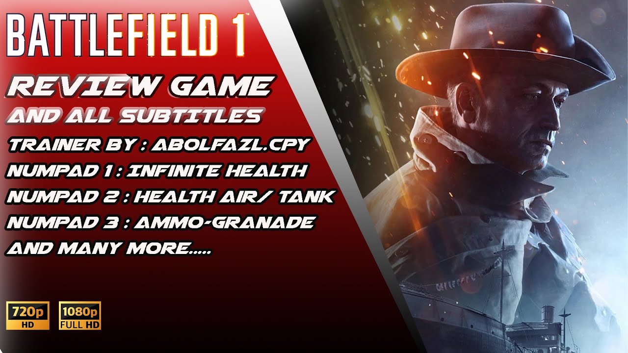 Battlefield 1 [ The Runner ] + Trainer/ All Subtitles