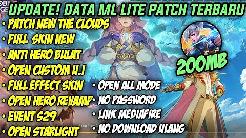 Data ML Lite Full Event 200mb Patch Clouds | ML Lite | Cara Mengatasi Lag Di ML