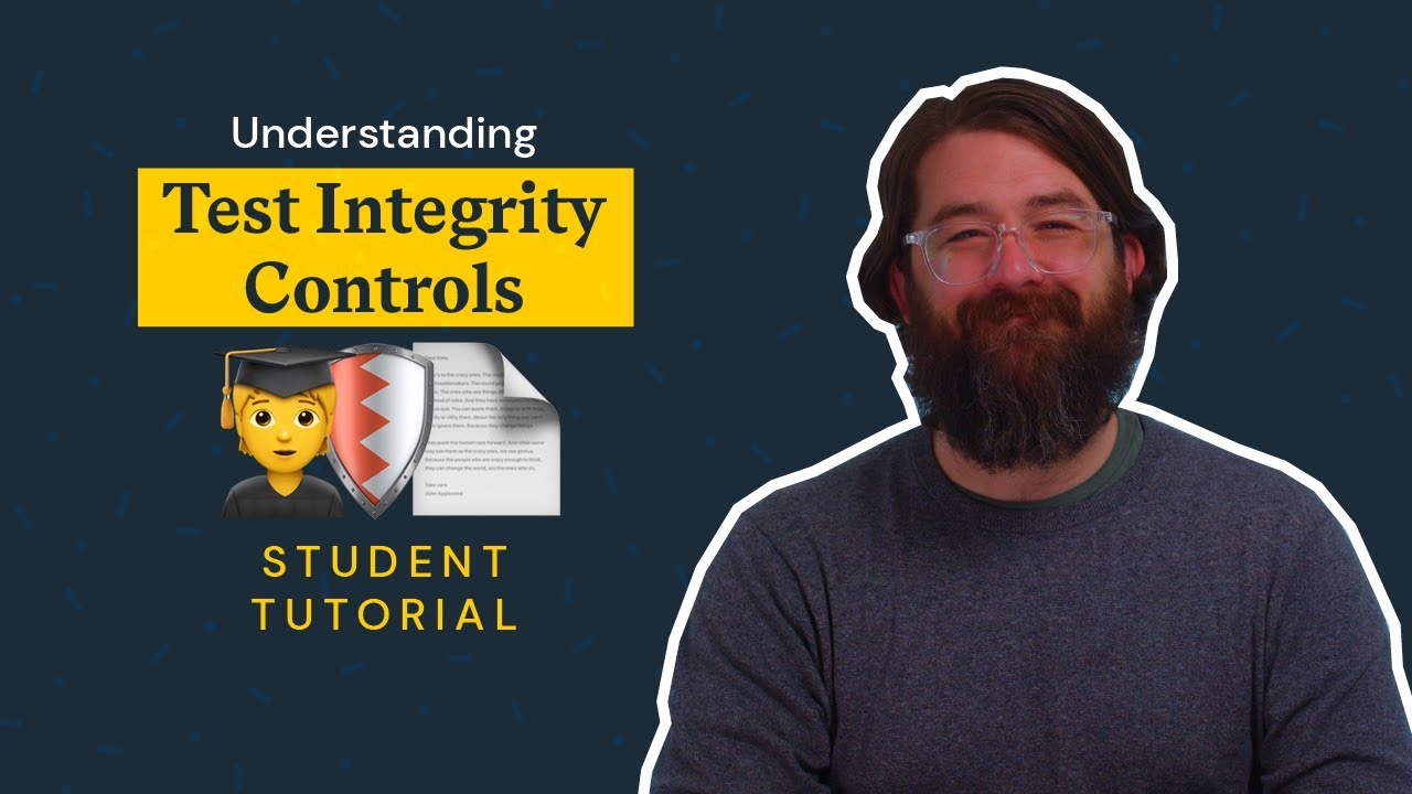 Test Integrity for Students - YouTube
