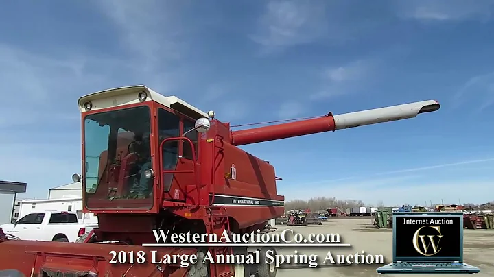 International 1460 Combine For Sale At Auction!