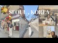 SEOUL TRAVEL VLOG | food, korean hair salon, shopping, cafes, samoyed