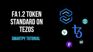 FA1.2 token standard on Tezos | Smartpy Tutorial #tezos