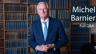 Michel Barnier Questioned by Oxford University Students