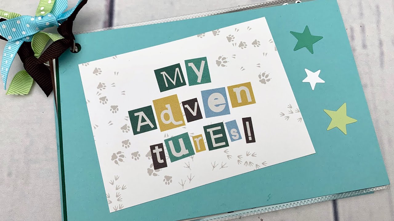 Transform the What a Zoo Flip Card Kit Into a Fun DIY Mini Album