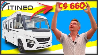 Camping car Itineo CS 660 est un intégral compact aux lits superposés