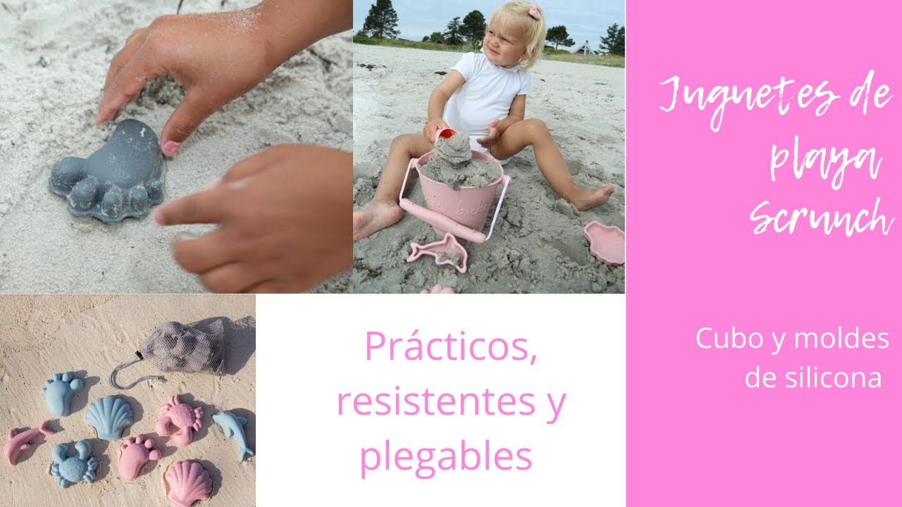 juguetes playa silicona