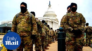 National Guard troops deployed to the Capitol in DC as FBI warns of MORE armed protests