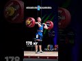 178 kgs by 67 kg bodyweight weightlifter at nationals 🏋️ #gym #weightlifter #coaching