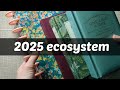 my ENTIRE 2025 planner lineup (feat. sterling ink, hobonichi, discbound, bujo, and more)