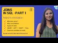 SQL Joins Made Simple | INNER, LEFT, RIGHT, FULL | Explained with Real Examples | Part 1