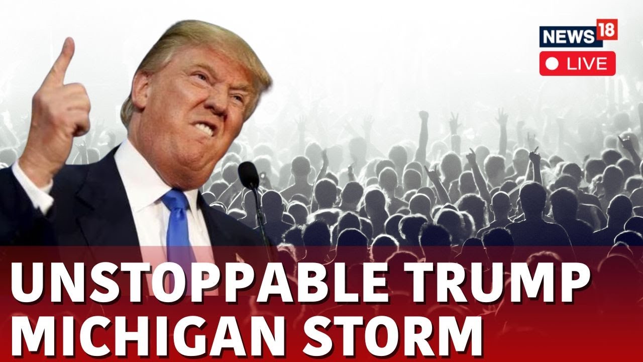 Donald Trump LIVE | Trump's Rally Attracts Thousands To Michigan ...