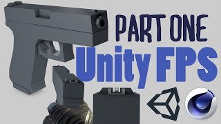 Celebrity Unity FPS Without Scripting (Part 1) - Modeling A Low Poly Glock In Cinema 4D Profile