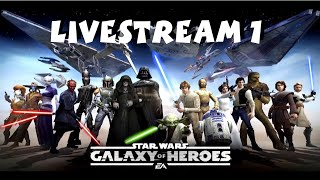 Star Wars™ Galaxy of Heroes (by Electronic Arts) - iOS/Android - Gameplay Livestream #1 screenshot 2