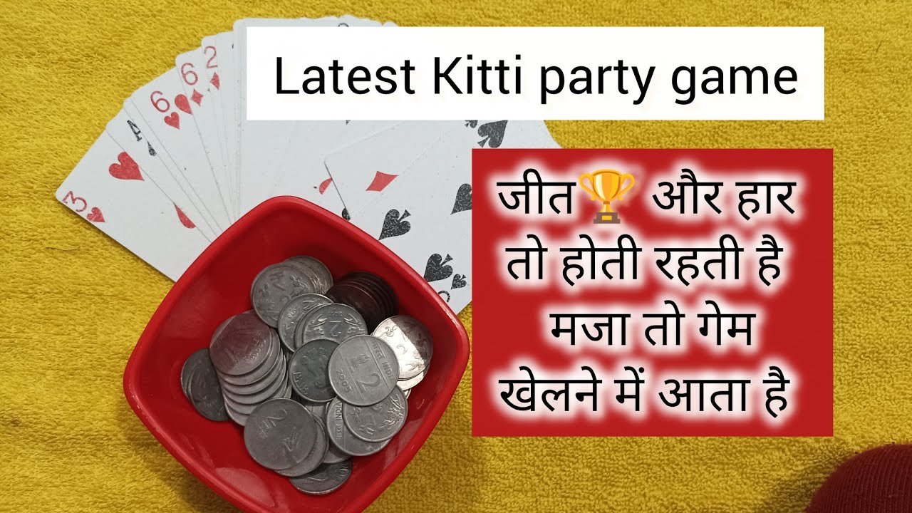 Kitty game with cards and coins !!! 