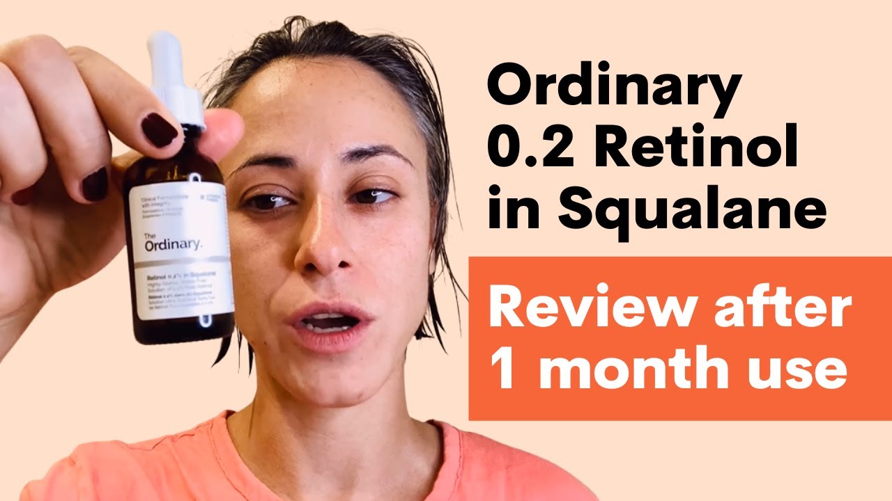 The Ordinary 0.2 in Squalane review after 1 month -