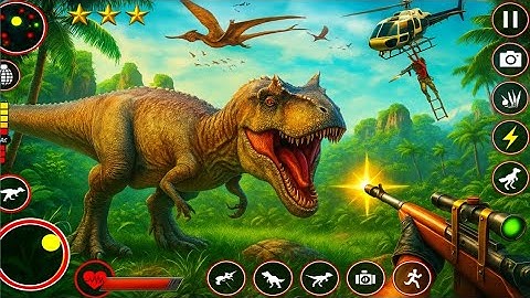 Dino Hunter Game – Most Realistic Dinosaur Game – Android Gameplay 