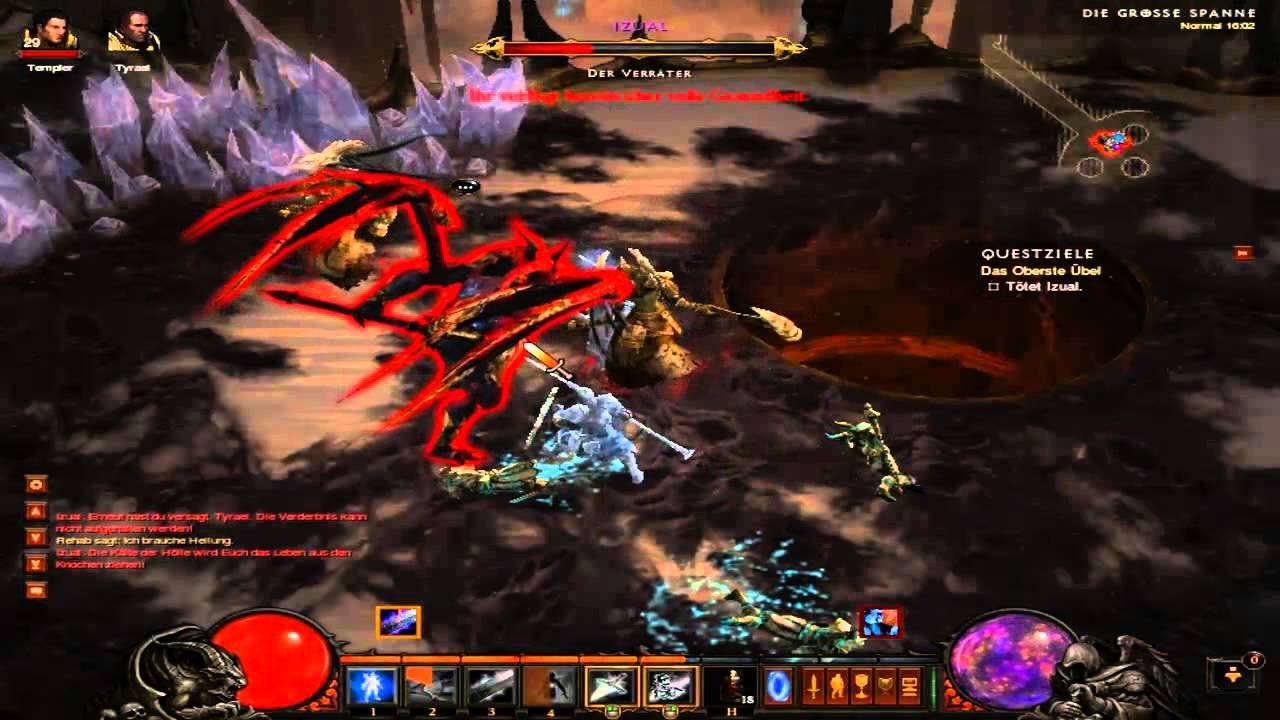 SIEG ÜBER IZUAL Diablo 3, AKT 4] YouTube