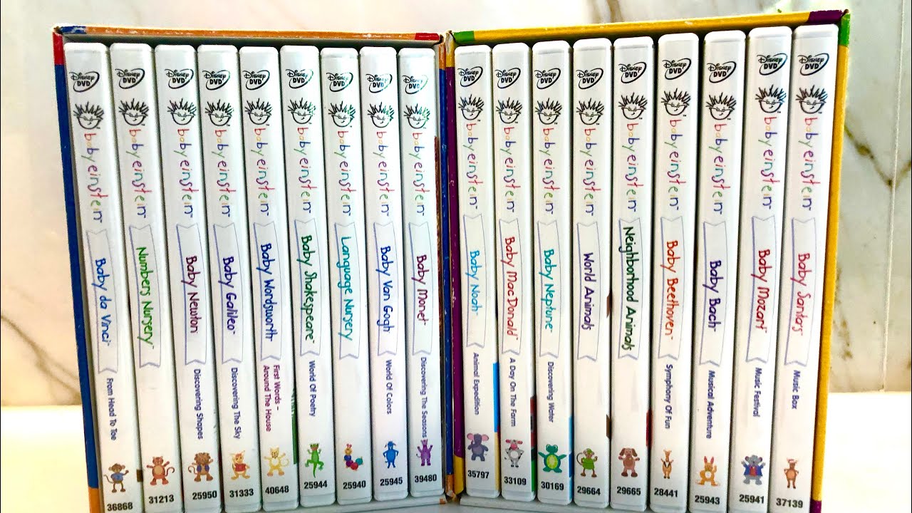 My Baby Einstein DVD collection YouTube